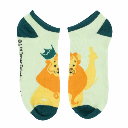 Wizard of Oz Characters Women's Ankle Socks 6-Pair Pack